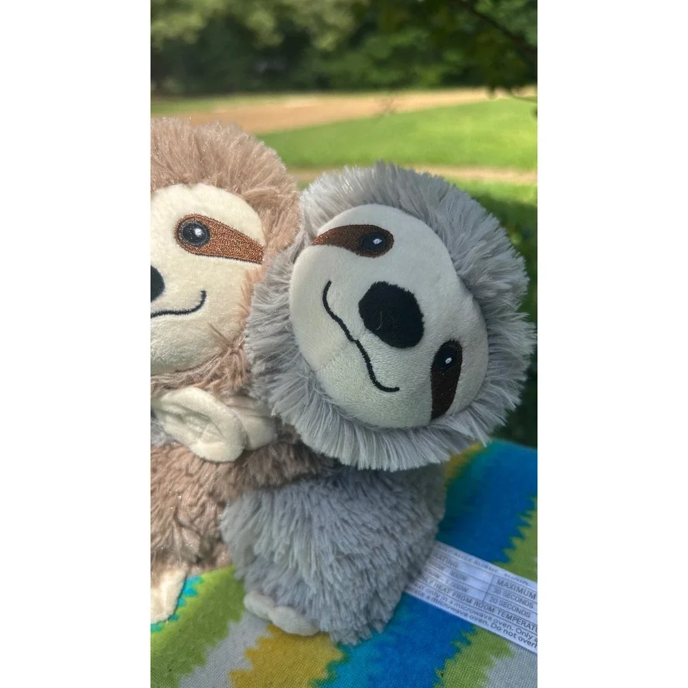 Warmies‎ Sloth Hugs Kids Small lavender Microwavable detachable Plush toy